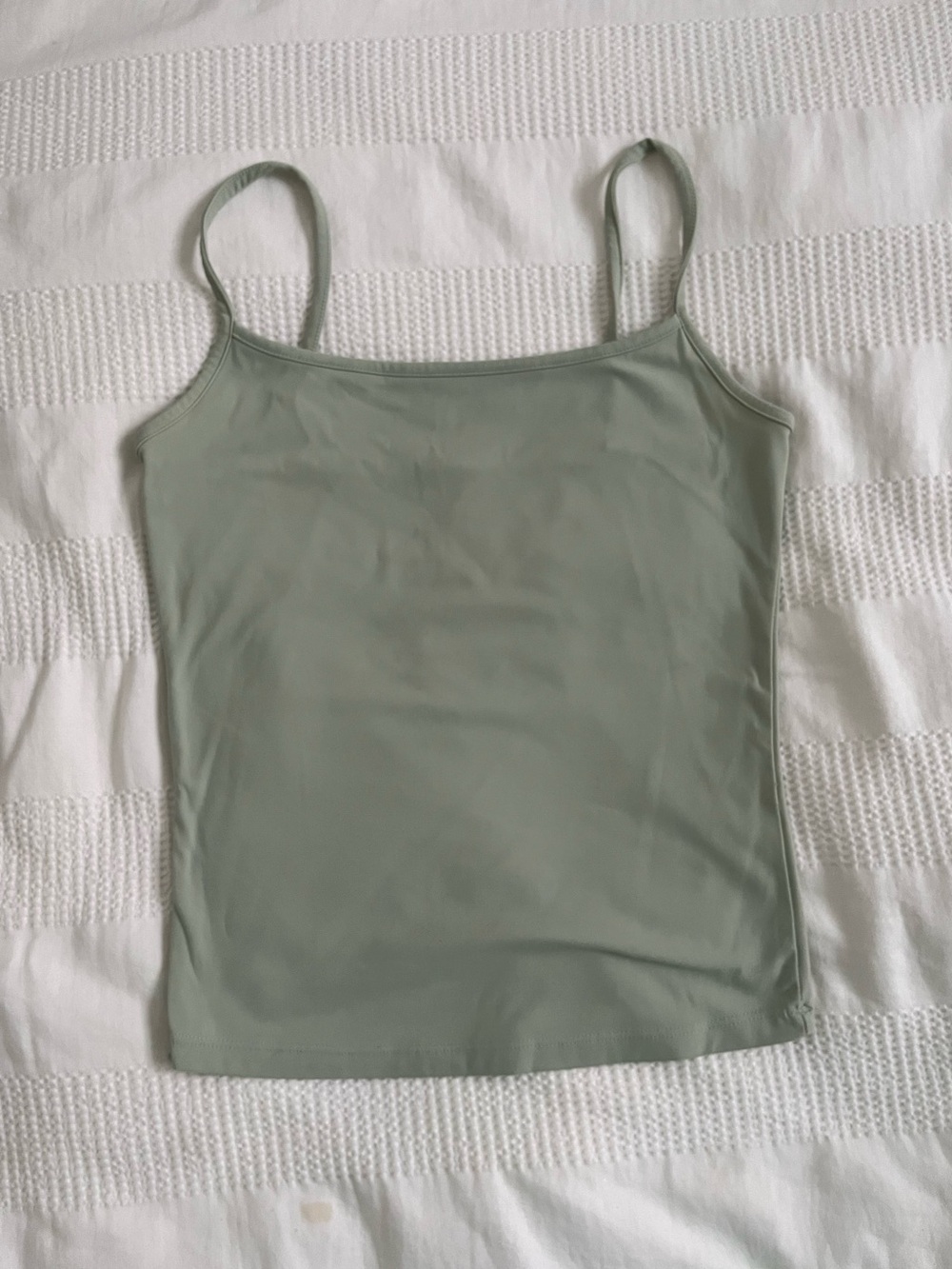 GARAGE sleek sage green cami